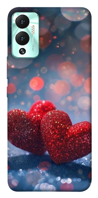 Чохол на Infinix Hot 12 Play Red hearts фото 1 з 1
