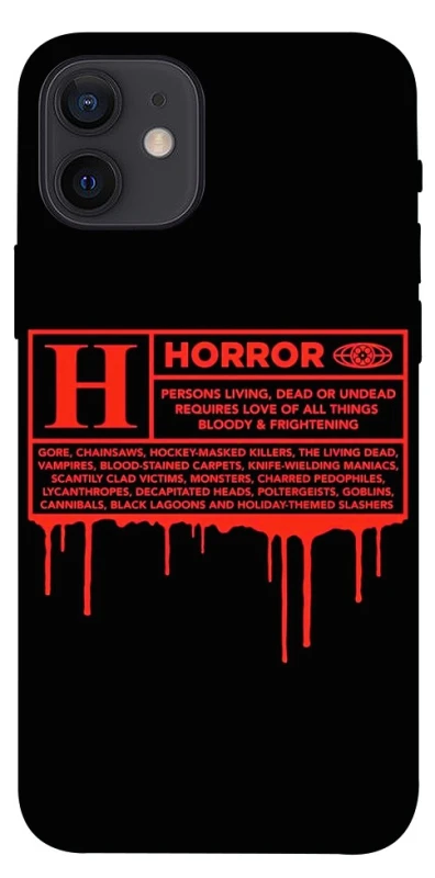 Чохол на Apple iPhone 12 (6.1") Horror Halloween фото 1 з 1