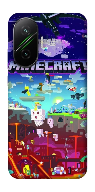 Чохол на Xiaomi Poco F7 Minecraft world фото 1 з 1