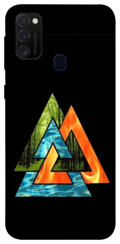 Чехол на Samsung Galaxy M30s / M21 Валькнут v4 фото 1 из 1