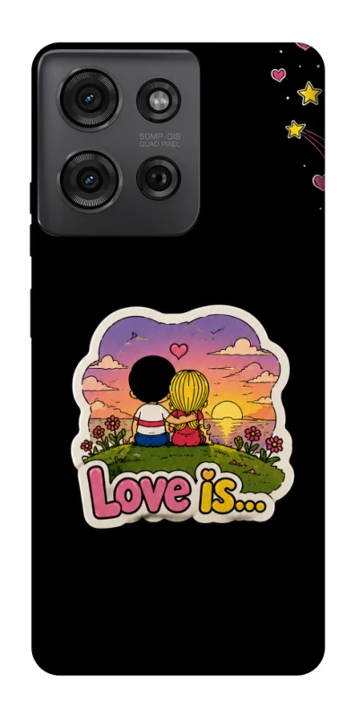 Чехол на Motorola Moto G75 Love is ver.5 фото 1 из 1