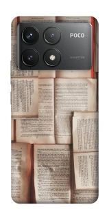 Чехол на Xiaomi Poco F6 Pro Книги фото 1 из 1