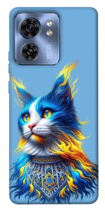 Чохол на Motorola Edge 40 Кіт патріот фото 1 з 1