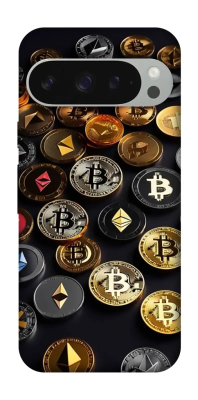 Чехол на Google Pixel 10 Pro XL Many coins фото 1 из 1