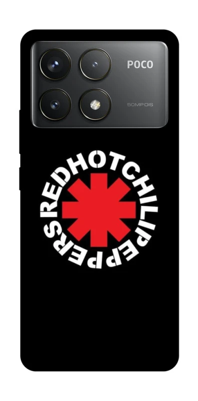 Чехол на Xiaomi Poco F6 Pro Red Hot Chili Peppers logo фото 1 Чехол на Xiaomi Poco F6 Pro Red Hot Chili Peppers logo фото 1 из 1
