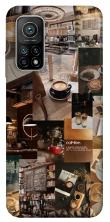 Чехол на Xiaomi Mi 10T Coffee collage ver.2 фото 1 из 1