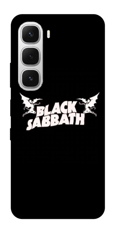 Чохол на Infinix Hot 60i Black Sabbath logo ver.2 фото 1 з 1