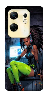 Чехол на Infinix Zero 30 4G Cyber girl фото 1 из 1