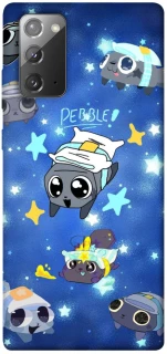 Чохол на Samsung Galaxy Note 20 Pebble kitten stars фото 1 з 1