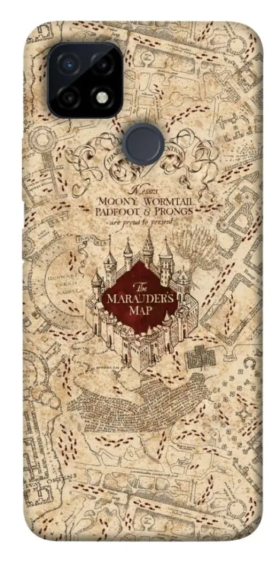 Чохол на Realme C12 Marauders map фото 1 з 1
