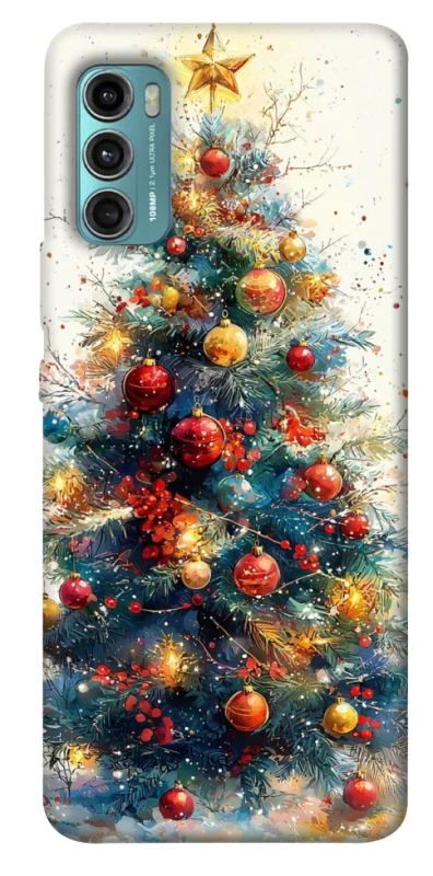 Чехол на Motorola Moto G60 Новогодний v36 фото 1 из 1