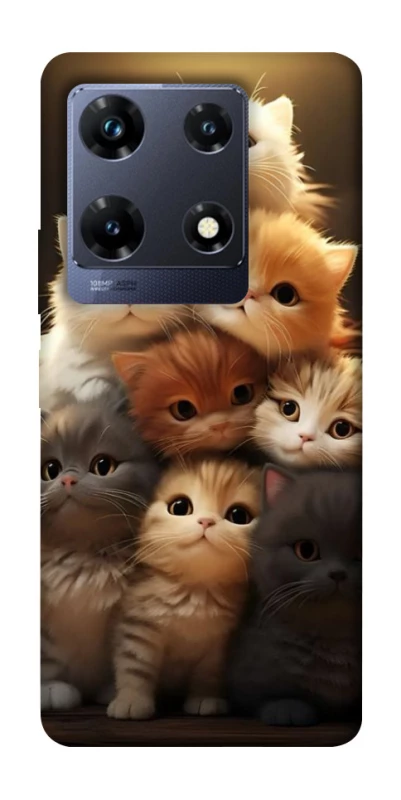 Чехол на Infinix Note 30 Pro Чехол Kittie Love v2 фото 1 из 1
