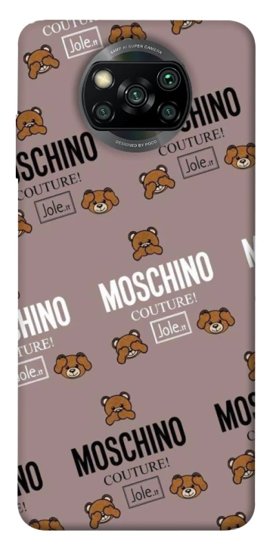 Чехол на Xiaomi Poco X3 NFC / Poco X3 Pro Moschino фото 1 из 1