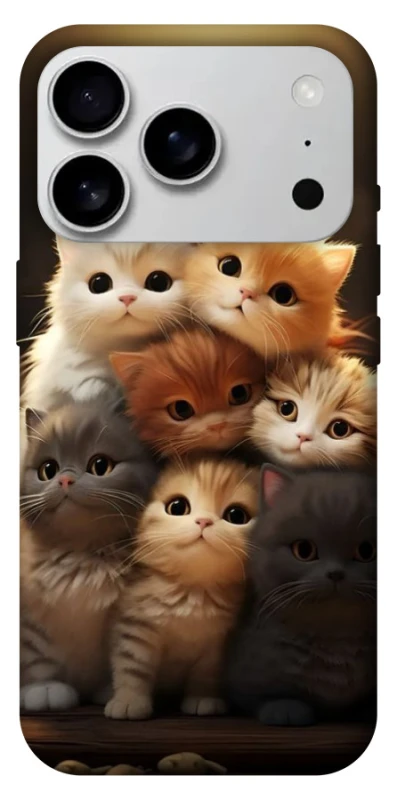 Чехол на Apple iPhone 17 Pro Max (6.9") Чехол Kittie Love v2 фото 1 из 1