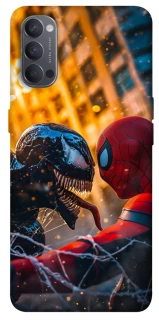 Чохол на Oppo Reno 4 Venom vs Spiderman фото 1 з 1