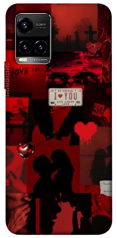 Чохол на Vivo Y21 / Y33s Love collage ver.2 фото 1 з 1