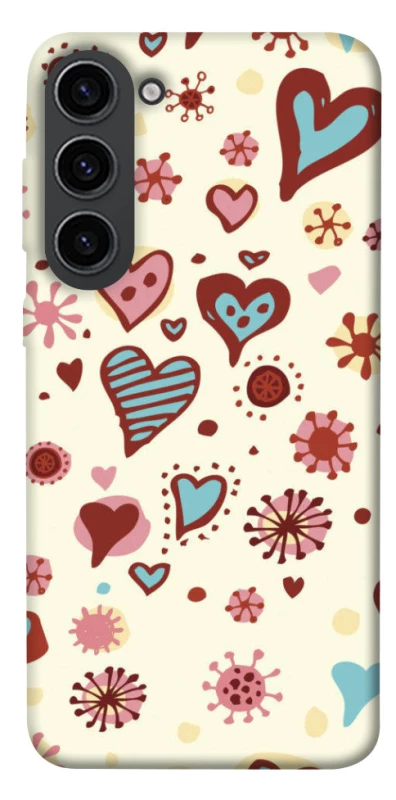 Чехол на Samsung Galaxy S23 Pretty hearts фото 1 из 1