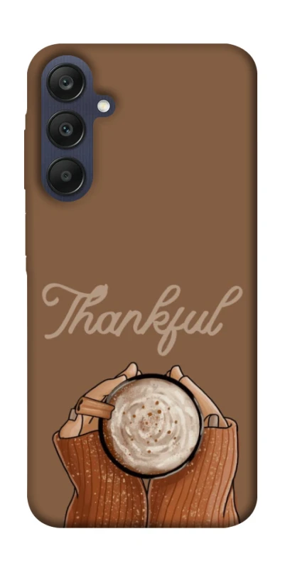 Чохол на Samsung Galaxy A25 5G Thankful coffee фото 1 з 1