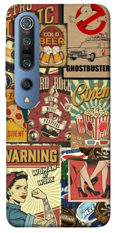 Чохол на Xiaomi Mi 10 / Mi 10 Pro Retro collage ver.2 фото 1 з 1