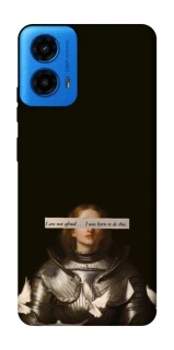 Чохол на Motorola Moto G45 Not afraid фото 1 з 1