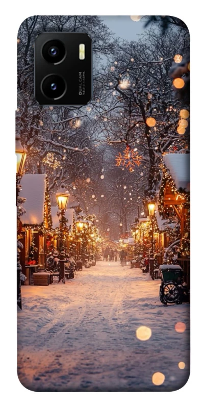 Чохол на Vivo Y15s Новорічний v50 фото 1 з 1