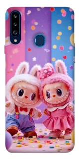 Чехол на Samsung Galaxy A20s Labubu twins ver.3 фото 1 из 1