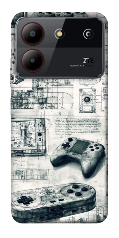 Чехол на ZTE Blade A54 4G Gamer Zone ver.2 фото 1 из 1