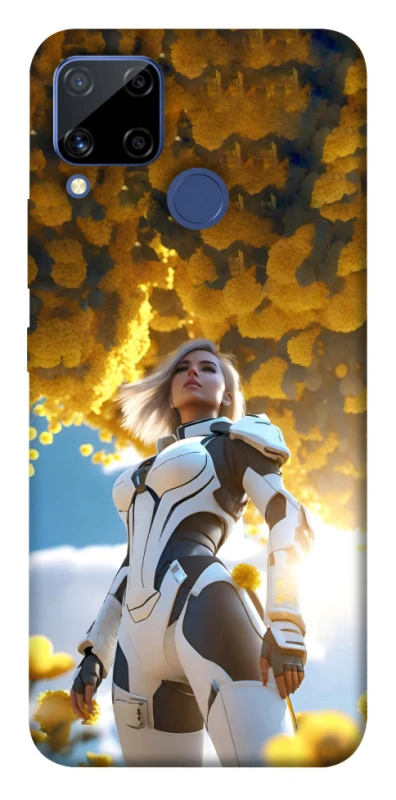 Чохол на Realme C15 Cyber space girl ver.3 фото 1 з 1