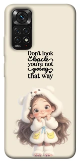 Чохол на Xiaomi Redmi Note 11 (Global) / Note 11S Don't look back фото 1 з 1