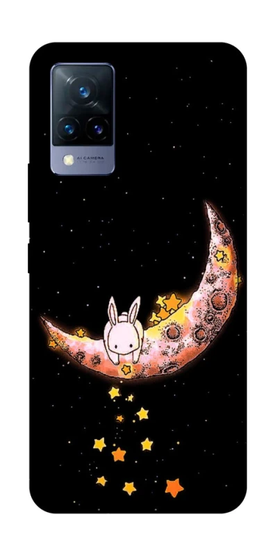 Чехол на Vivo V21 Moon rabbit фото 1 из 1
