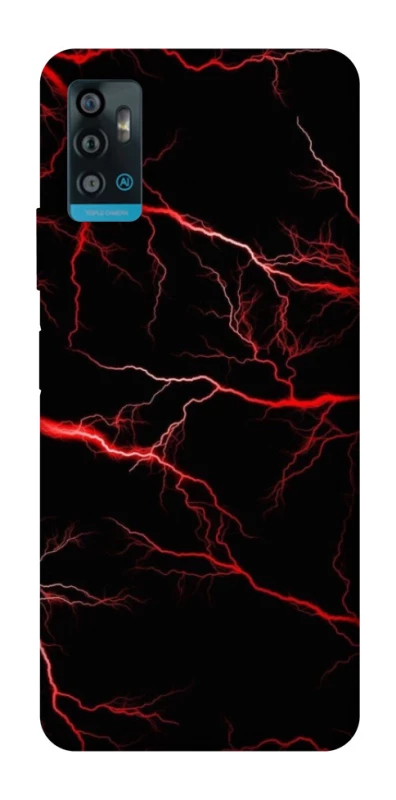 Чехол на ZTE Blade A71 Красная молния фото 1 из 1