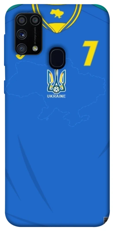 Чохол на Samsung Galaxy M31 UA-Football ver.4 фото 1 з 1