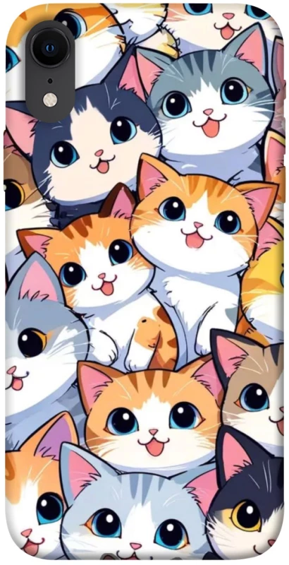 Чохол на Apple iPhone XR (6.1") Cute Cat v2 фото 1 з 1