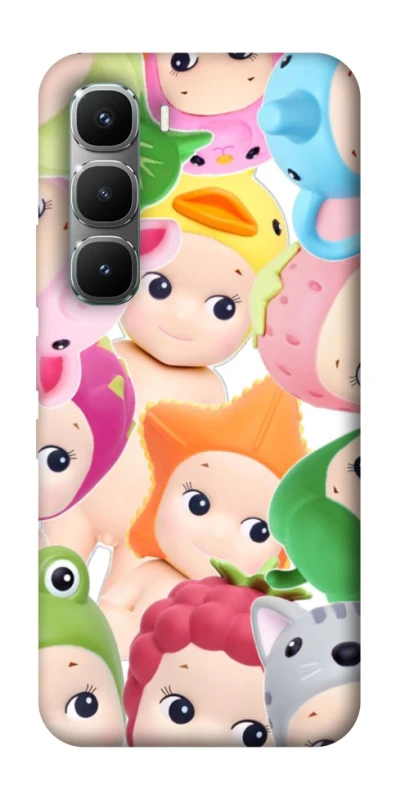 Чохол на Infinix Hot 60 Pro Fruit-Zoo Kaleidoscope фото 1 з 1