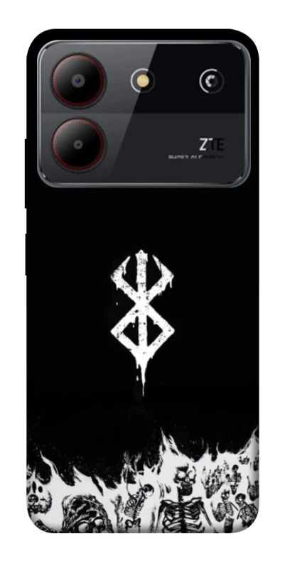 Чохол на ZTE Blade A54 4G Berserk skeletons фото 1 з 1