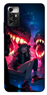 Чехол на ZTE Blade A72 Anime girl фото 1 из 1