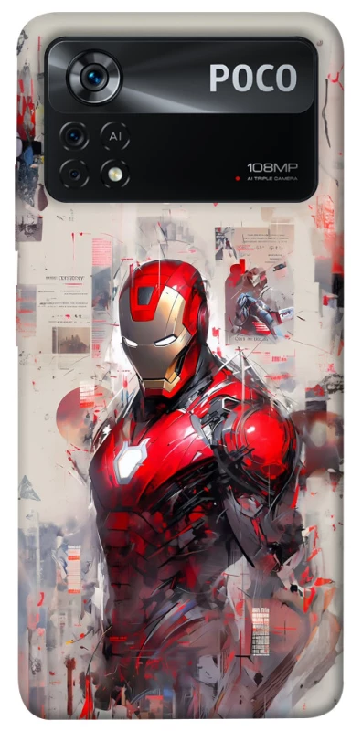 Чехол на Xiaomi Poco X4 Pro 5G Ironman фото 1 из 1