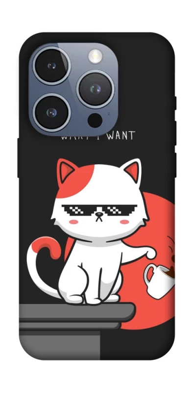 Чохол на Apple iPhone 16 Pro I do what i wont фото 1 з 1