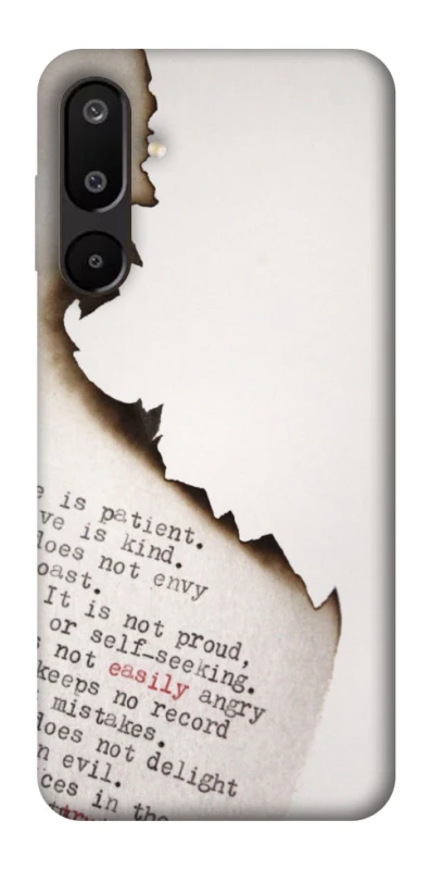 Чохол на Samsung Galaxy M16 5G Вірші фото 1 з 1