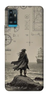 Чехол на ZTE Blade A71 Captain Jack Sparrow фото 1 из 1