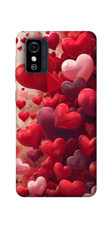 Чохол на ZTE Blade L9 Many hearts фото 1 з 1