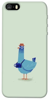 Чохол на Apple iPhone 5/5S/SE Голуб-детектив фото 1 з 1