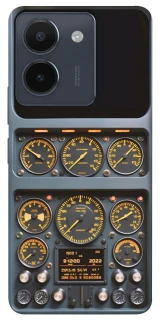 Чехол на Vivo Y36 Airplane instrument panel фото 1 из 1