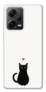 Чохол на Xiaomi Redmi Note 12 Pro 5G cat in love фото 1 Чохол на Xiaomi Redmi Note 12 Pro 5G cat in love фото 1 з 1
