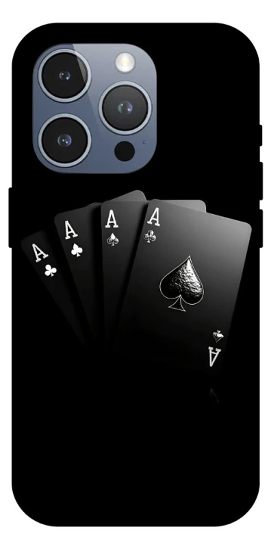 Чехол на Apple iPhone 16 Pro Max Black Cards фото 1 из 1