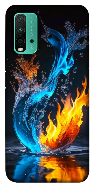 Чохол на Xiaomi Redmi Note 9 4G / Redmi 9 Power Water And Fire фото 1 з 1