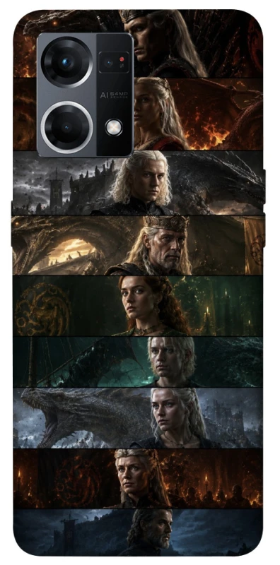 Чохол на Oppo Reno 7 4G House of the Dragon фото 1 з 1