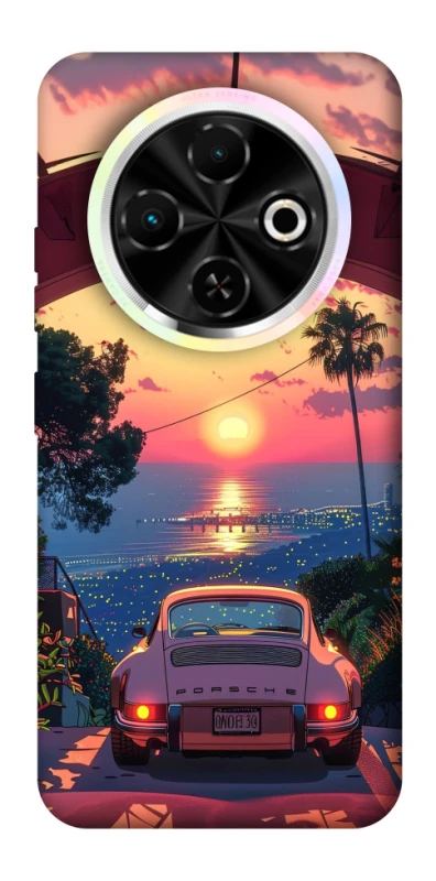 Чохол на TECNO Spark 30C Porsche at sunset фото 1 з 1