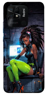 Чехол на Xiaomi Redmi 10C Cyber girl фото 1 из 1