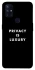 Чохол на OnePlus Nord N10 5G Privacy is luxury фото 1 з 1
